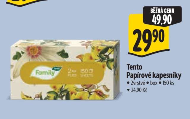 Tento papírové kapesníky