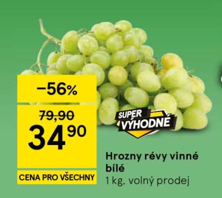 HROZNY RÉVY VINNÉ BÍLÉ