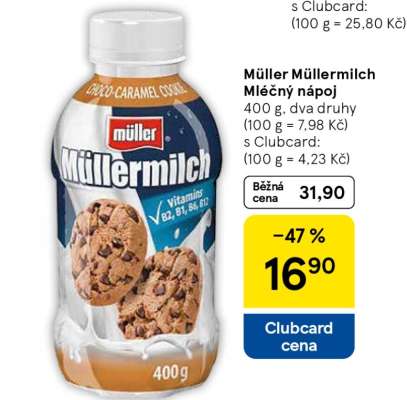 MÜLLER MÜLLERMILCH Mléčný nápoj