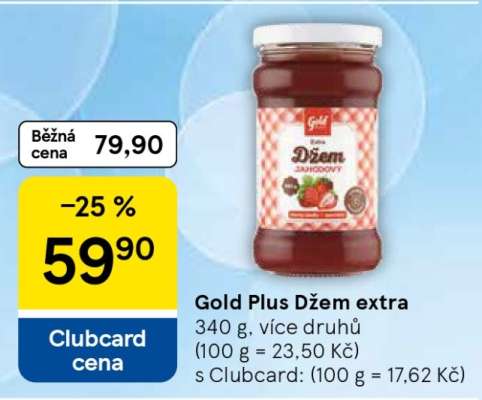 Gold Plus Džem extra