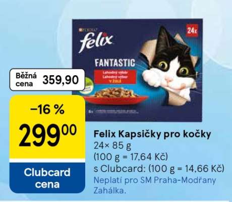 Felix kapsičky pro kočky