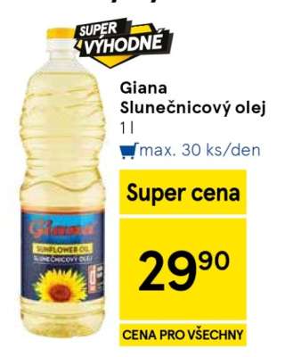 Giana Slunečnicový olej