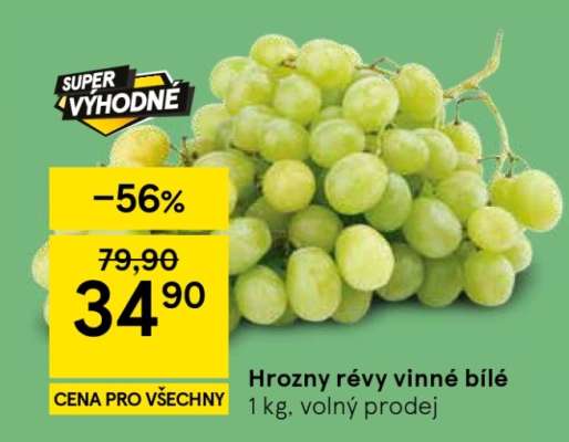 HROZNY RÉVY VINNÉ BÍLÉ