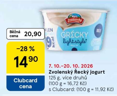 Zvolenský Řecký jogurt