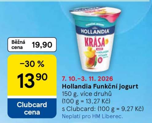 Hollandia Funkční jogurt