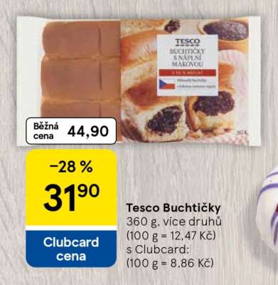 Tesco Buchtičky