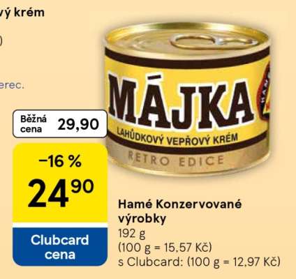Hamé Konzervované výrobky