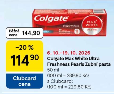 Colgate Max White Ultra Freshness Pearls Zubní pasta