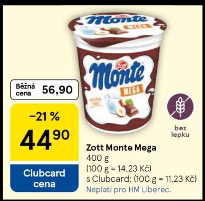 Zott Monte Mega