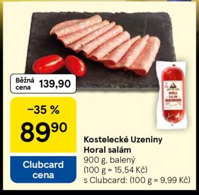 Kostelecké uzeniny Horal Salám
