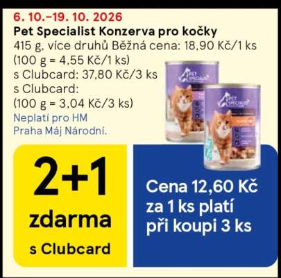 Pet Specialist Konzerva pro kočky