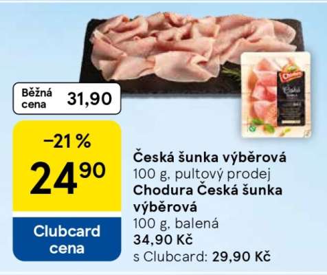Česká šunka výběrová