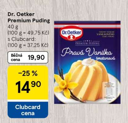 Dr. Oetker Premium puding