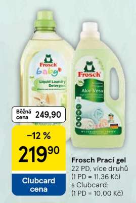 Frosch Prací gel