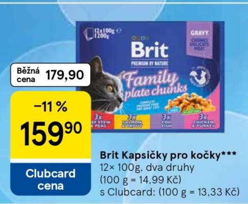 Brit Kapsičky pro kočky