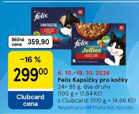 Felix kapsičky pro kočky