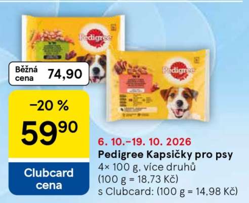 Pedigree kapsičky pro psy