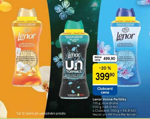 Lenor vonné perličky
