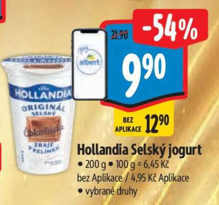 Hollandia Selský jogurt