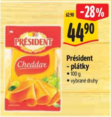 Président plátky