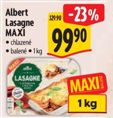 Albert Lasagne MAXI