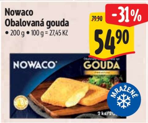 Nowaco Obalovaná gouda