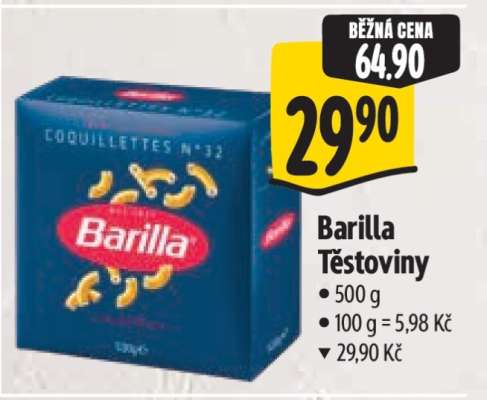 Barilla těstoviny