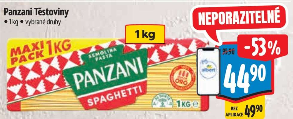 Panzani Těstoviny