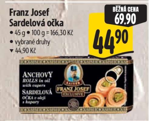 Franz Josef Sardelová očka