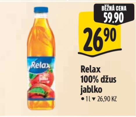 Relax 100% džus jablko
