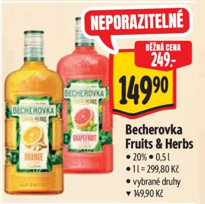 Becherovka Fruits&Herbs