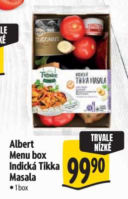 Albert Menu box Indická Tikka Masala