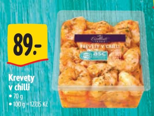Krevety v chilli