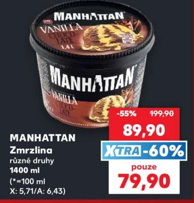 MANHATTAN Zmrzlina