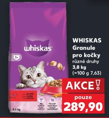 Whiskas Granule pro kočky