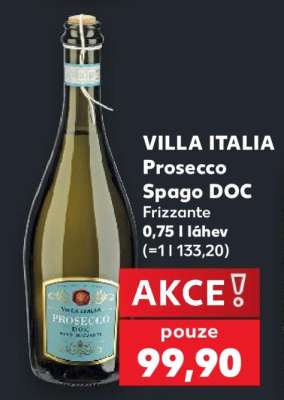 VILLA ITALIA Prosecco Spago DOC Frizzante