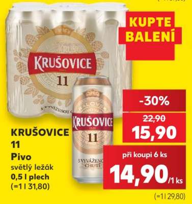 KRUŠOVICE 11 Pivo