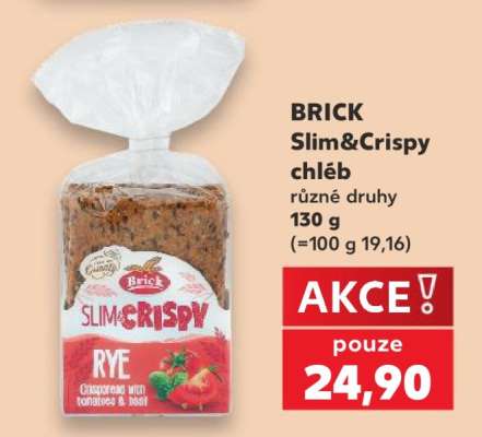 BRICK Slim&Crispy chléb