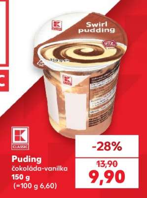 Puding čokoláda-vanilka