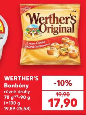 Werther’s bonbony