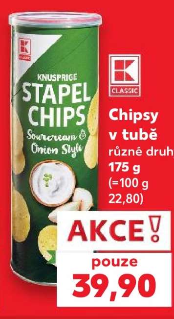 Chipsy v tubě