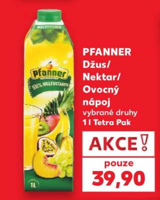 PFANNER Džus/Nektar/Ovocný nápoj