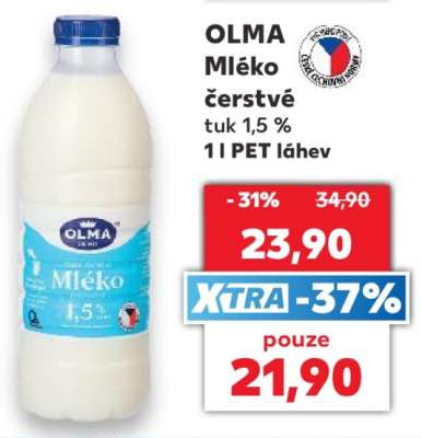 Olma mléko čerstvé
