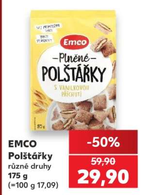 EMCO Polštářky