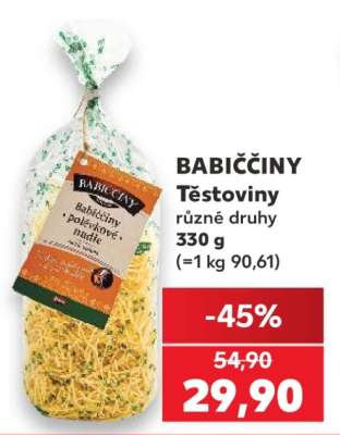 Babiččiny těstoviny