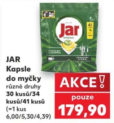 Jar kapsle do myčky