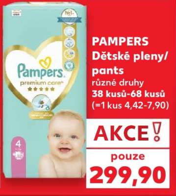 PAMPERS Dětské pleny/ Pants