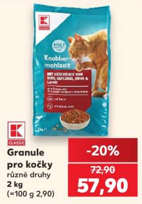 Granule pro kočky