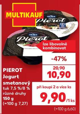 PIEROT Jogurt smetanový