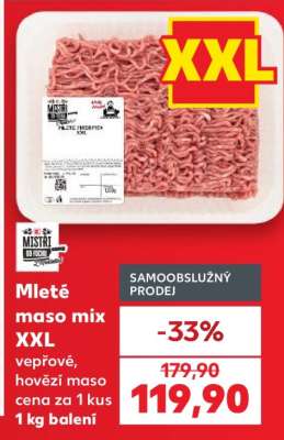 Mleté maso mix XXL